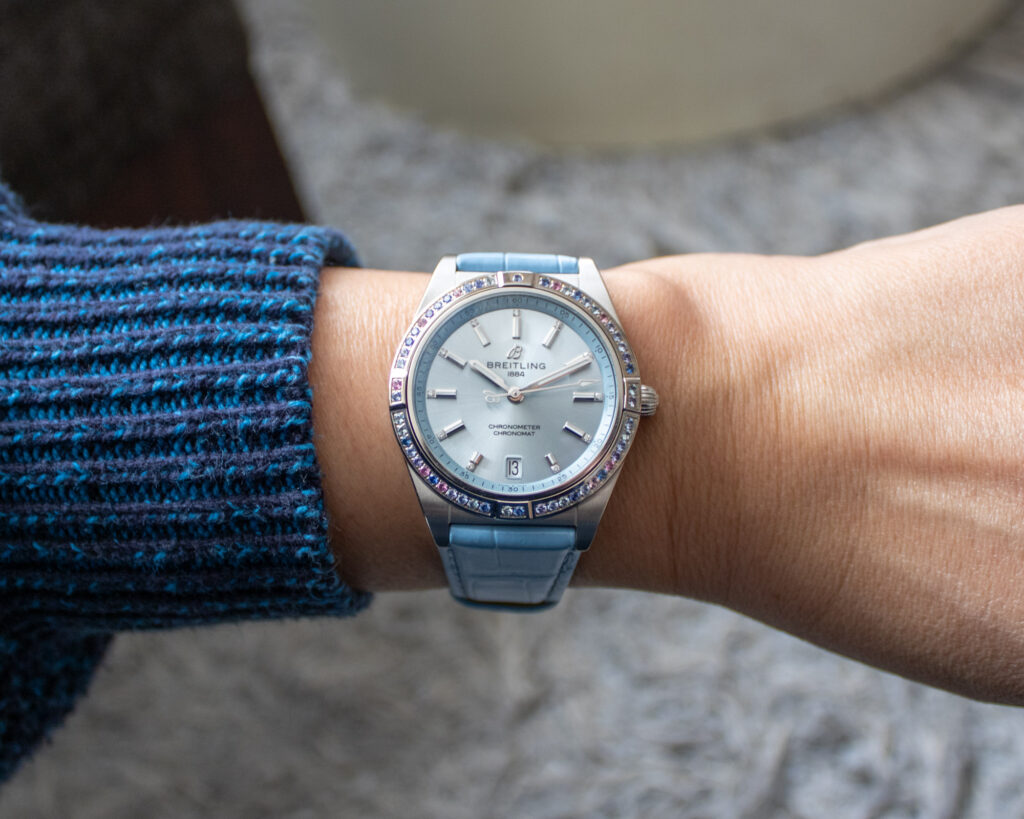 Replica Breitling Chronomat 36 South Sea Blue Review